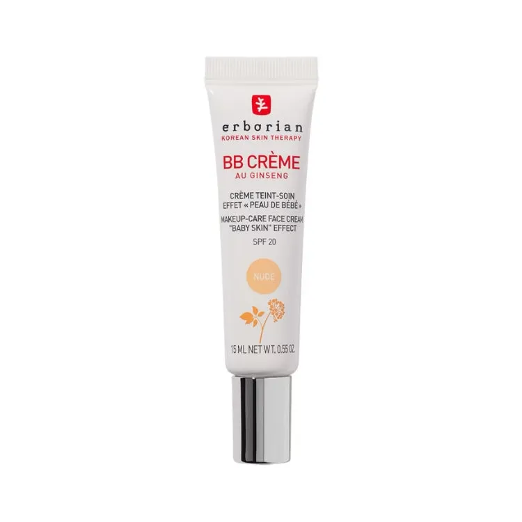 Erborian - Korean Skin Therapy - BB Crème Au Ginseng - Crème Teint-Soin Effet « Peau De Bébé » Makeup-Care Face Cream "Baby Skin" Effect - SPF 20