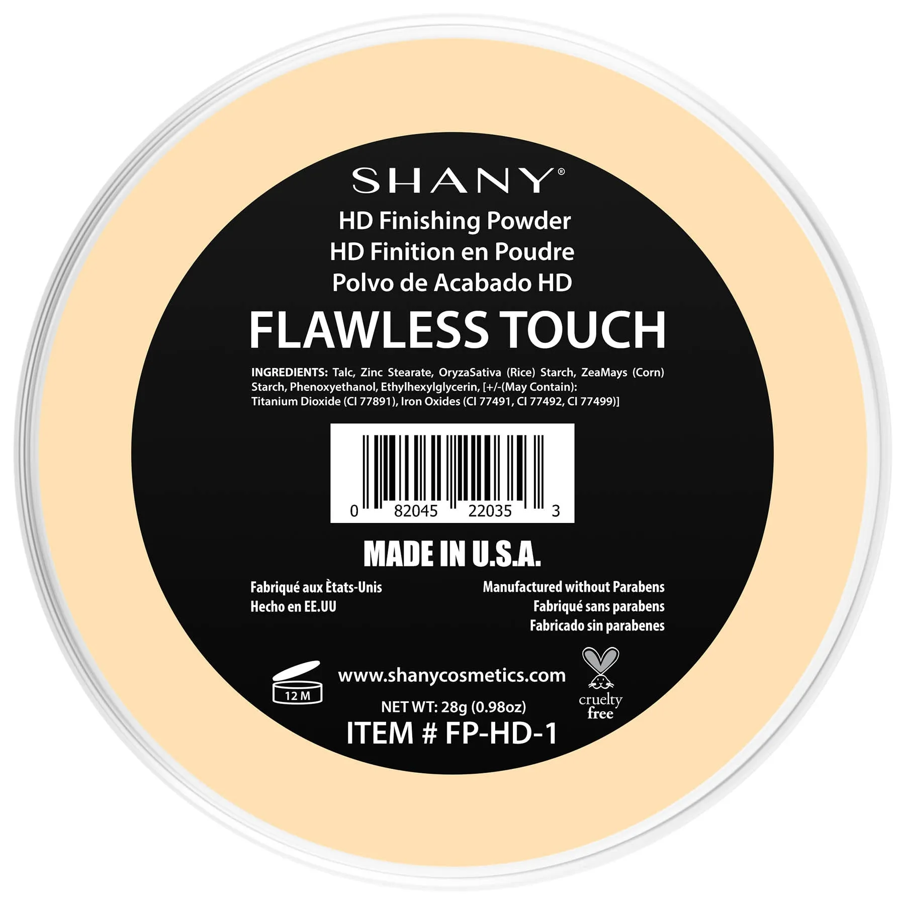 HD Finishing Powder Translucent - Paraben Free