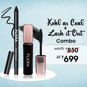 Kohl Kajal   Mascara Combo @699