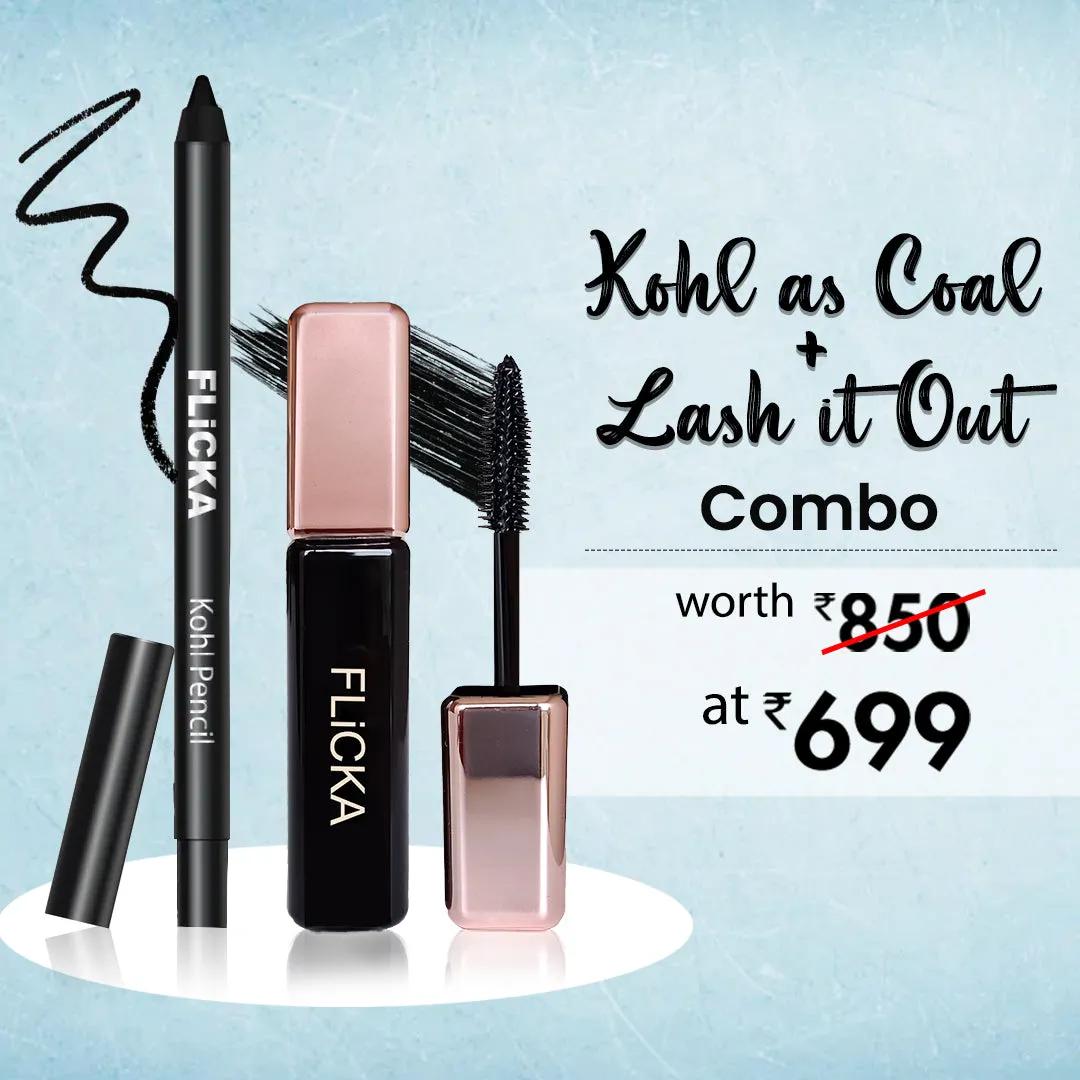 Kohl Kajal   Mascara Combo @699