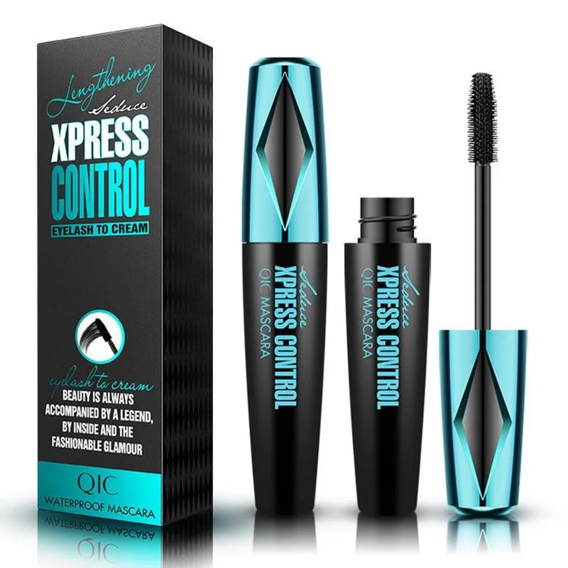 Lush Lashes Mascara - 4D Waterproof Silk Fiber Thick Lengthening Mascara