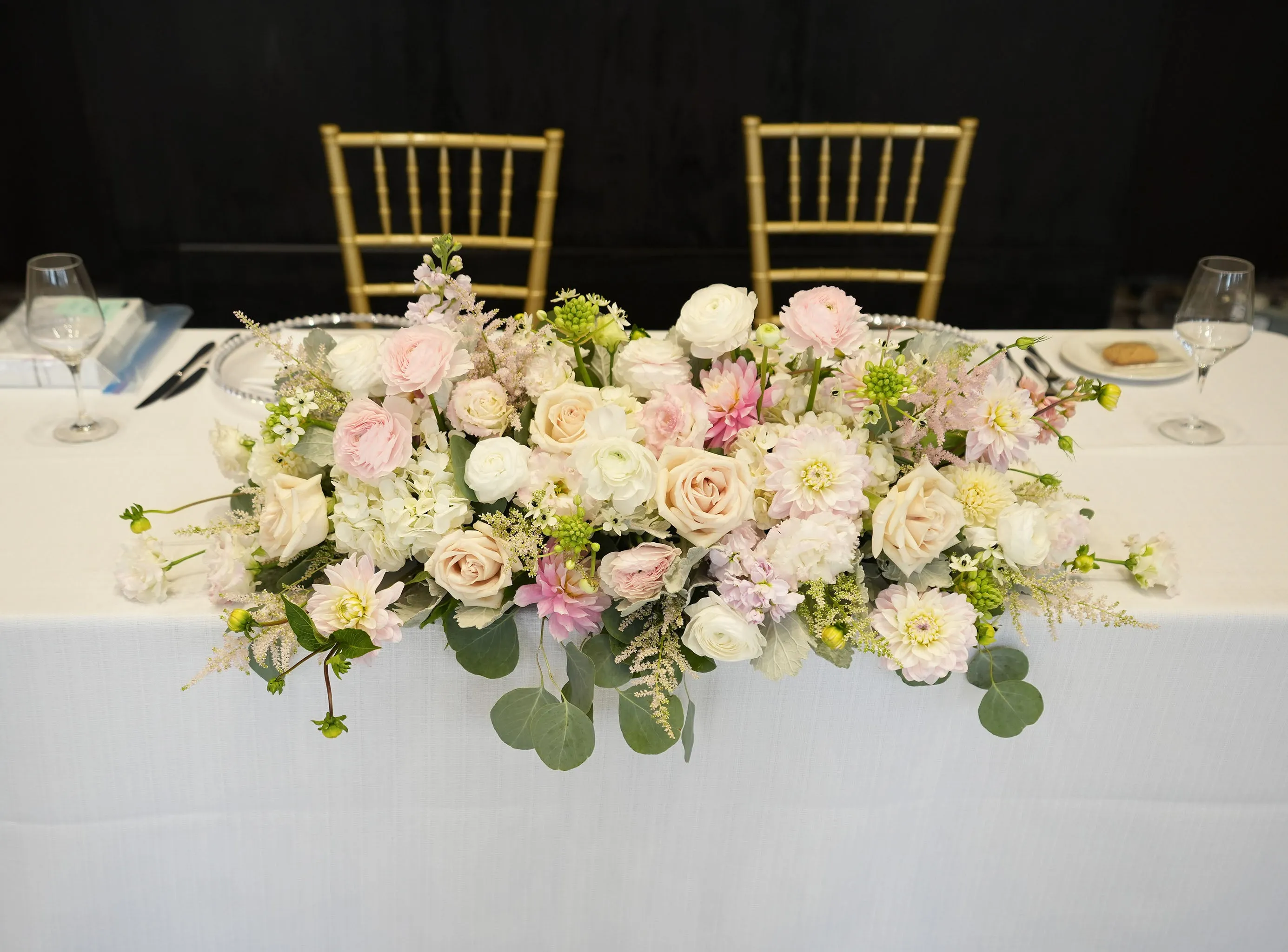 Pastel Dream Wedding Centerpiece