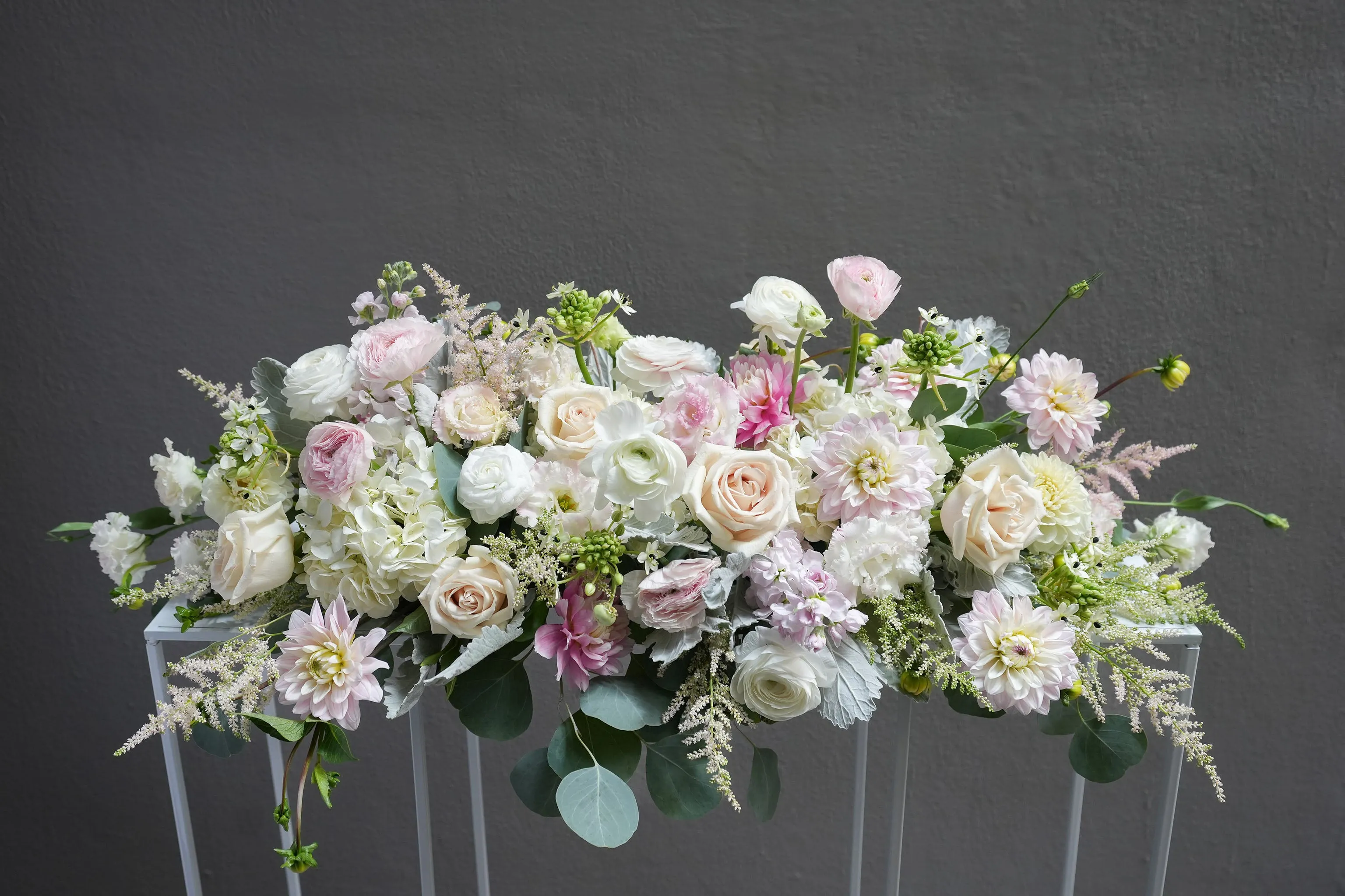 Pastel Dream Wedding Centerpiece