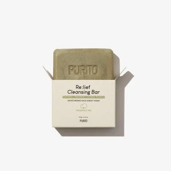PURITO Re:lief Cleansing Bar 100g